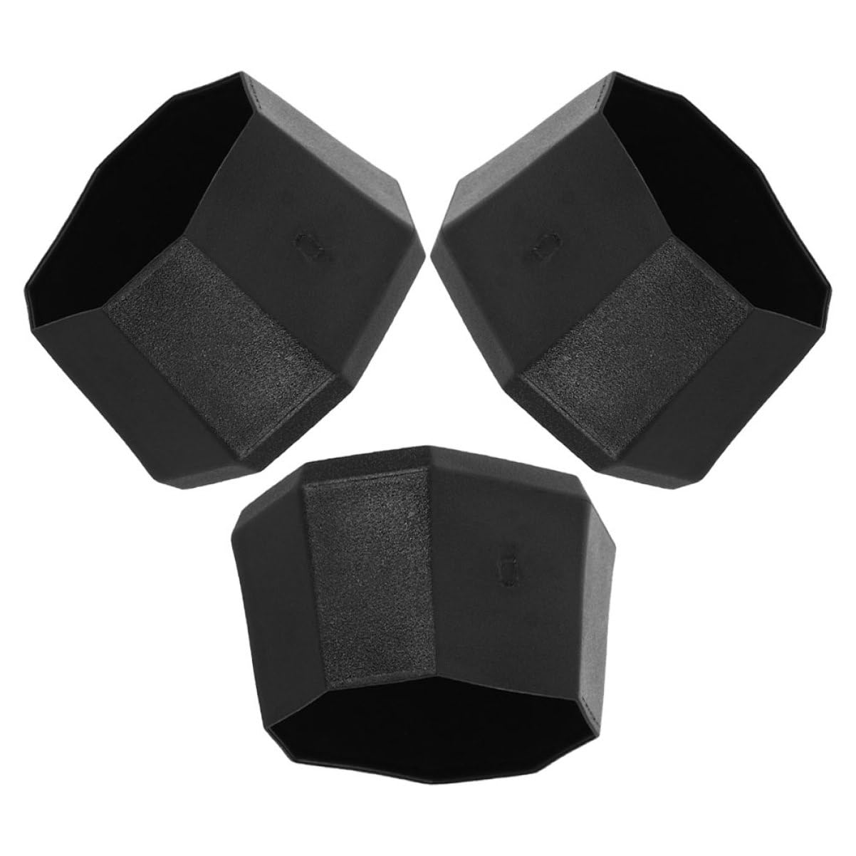 Sosoport 3pcs Tennis Racket End Caps Durable Plastic Grip Improvement Covers for Enhanced Tennis Racket Handle Protection Easy to Install Lightweight and Portable for Court Training and