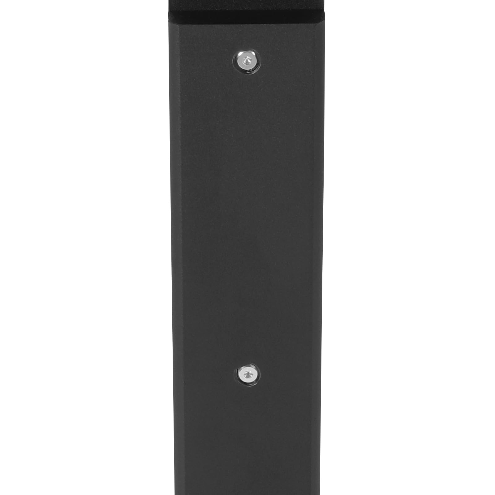 Juego de 2 soportes para altavoces, soporte de suelo con almohadillas antideslizantes. Capacidad máxima de carga: 30 kg. Rango de altura ajustable de 65 a 85 cm. Fácil montaje para barras