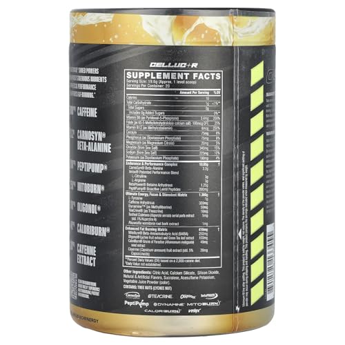 image for Cellucor C4 Ultimate Shred Pre Workout Powder, Metabolism Supplement w