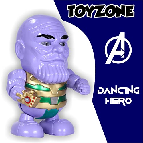 Image of TOY ZONE Dance Hero-21940 | Electronic Toy | Dancing Hero | Musical Toys | Music with Dance Movement | Battery Operated Toy | Light & Music | Age 12+ Months