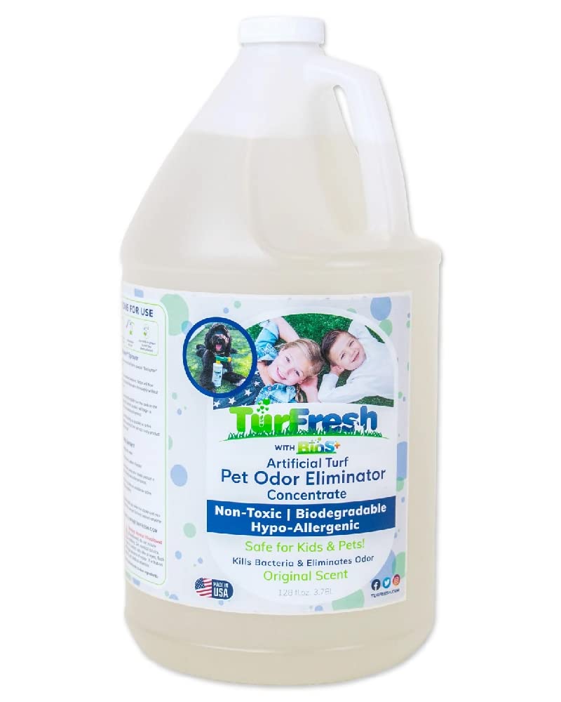 BioS Artificial Turf Grass Concentrate Enzyme Cleaner and Pet Odour Eliminator Value Pack - 1 Gallon