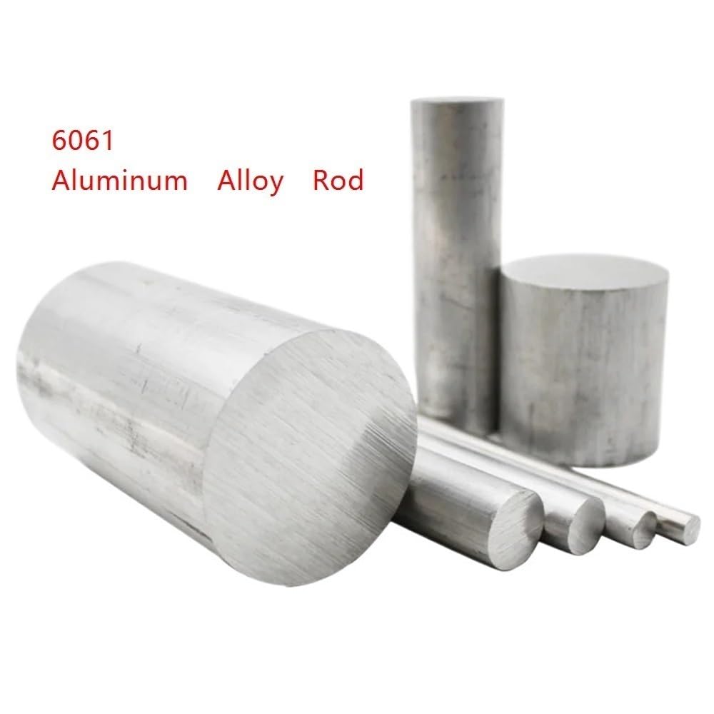 6061 Aluminiowy pręt okrągły Obrabialny pręt ze stopu 3-200 mm Dia 100-500 mm Długość 1 szt.(300x24mm)