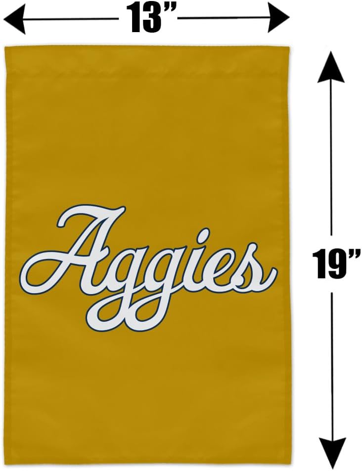 UC Davis Secondary Logo Garden Yard Flag - Image 6