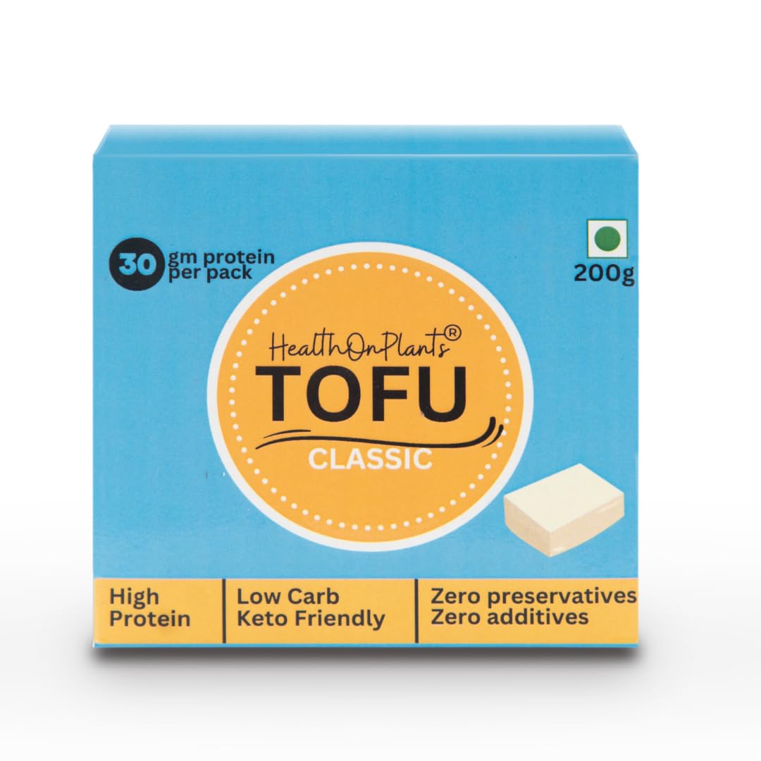 Health on plants Classic tofu Shelf Stable 200 GM Plant Based high on