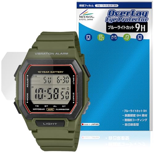�~���r�b�N�X CASIO Collection STANDARD W-738H �V���[�Y �Ή� �ی� �t�B���� ���d�x 9H �u���[���C�g�J�b�g PET�� ���{��