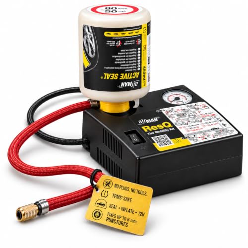AIRMAN Tire Sealant Kit with Compressor
