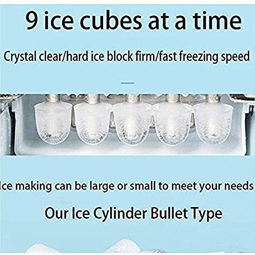 Máquina portátil automática de hielo de acero inoxidable miniatura 7