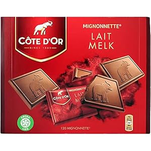 Cote d’Or – Mignonnette Melk – 1.200 g – Belgische Melkchocolade – Chocoladerepen – perfect tussendoortje – Individueel…