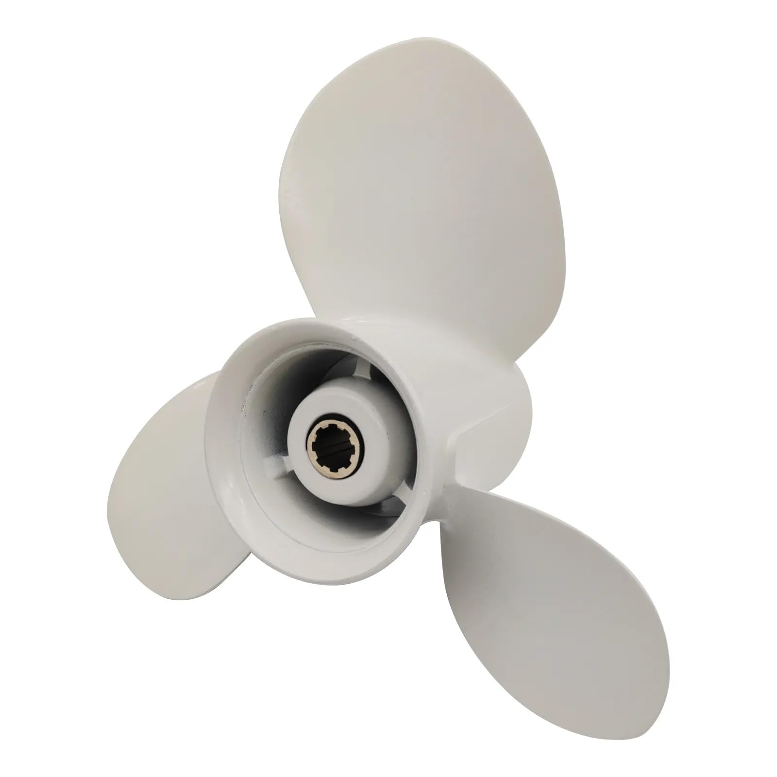 Hélice de Aluminio 9 1/4x11-J Compatible with 15HP Outboard Motor