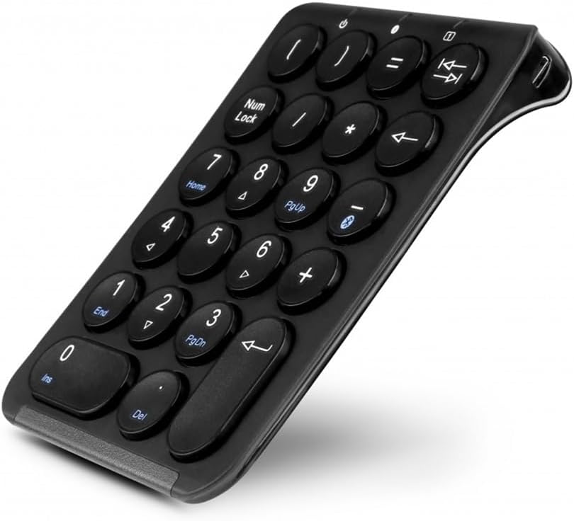 SLIMEE: Bluetooth 5.1 Numeric KEYPAD with Built-in Rechargeable Battery