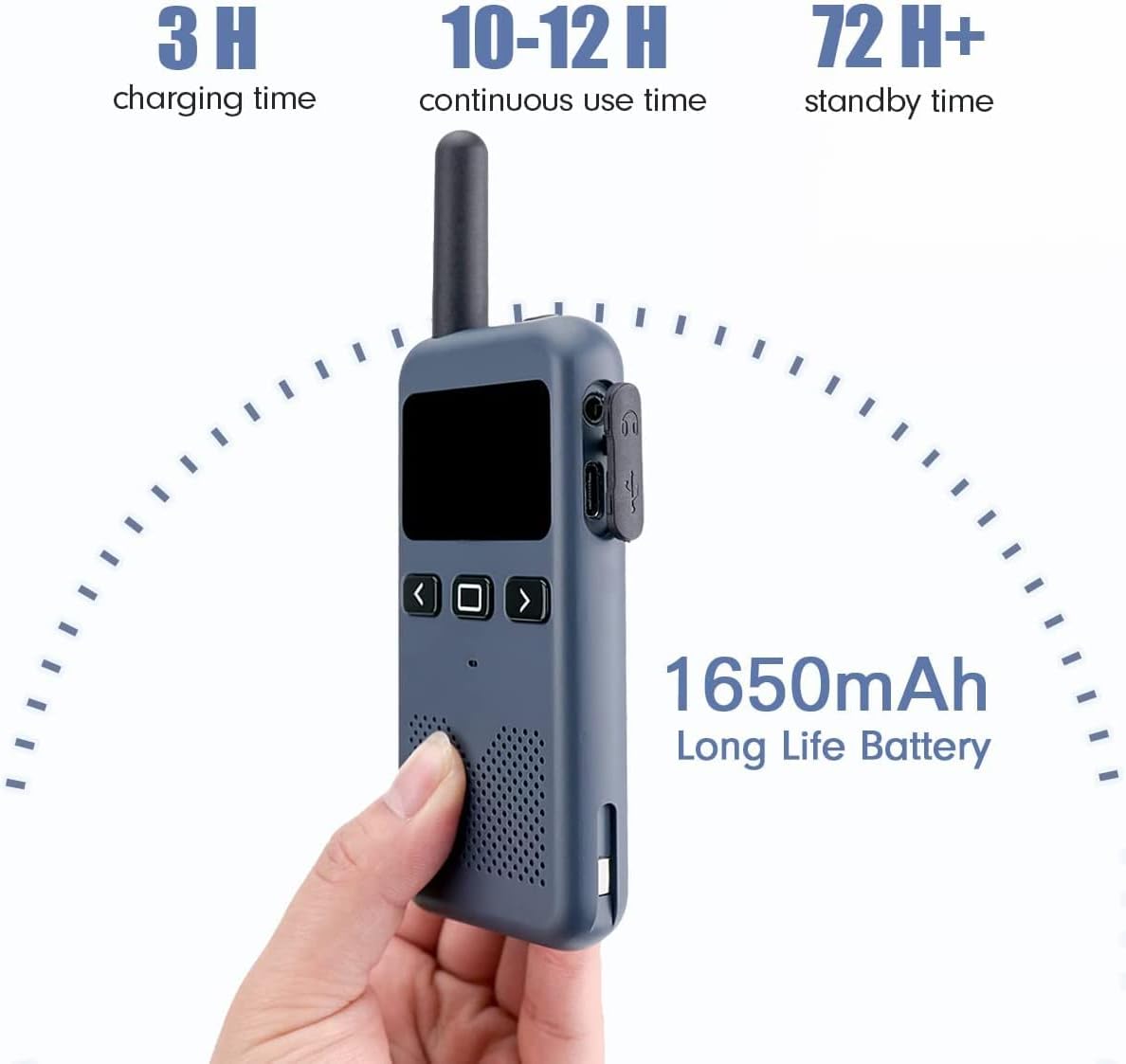 New Deal Retevis RB19 Walkie Talkies with Earpiece,Ultra-Thin 2-Way Radios,Adults Rechargeable Two Way Radios, Mini,1650mAh Battery,for Commercial(10 Pack) Best Deal Product Retevis RB19 Walkie Talkies with Earpiece,Ultra-Thin 2-Way Radios,Adults Rechargeable Two Way Radios, Mini,1650mAh Battery,for Commercial(10 Pack)