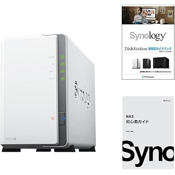 Synology NAS Kit 2 Bay DS223j/G [With Guidebook] Quad Core CPU 1GB Memory Designed for Light Users Domestic Regular Distribut