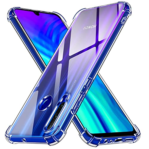 iVoler Cover per Huawei P Smart Plus 2019 / Honor 20e / Honor 20 Lite, Custodia Trasparente per Assorbimento Degli Urti con Paraurti in TPU Morbido, Sottile Morbida in Silicone TPU Protettiva Case