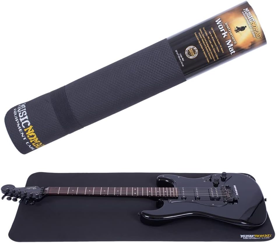 MusicNomad Premium Guitar Work Mat Pad for Repair, String Changing, Setup