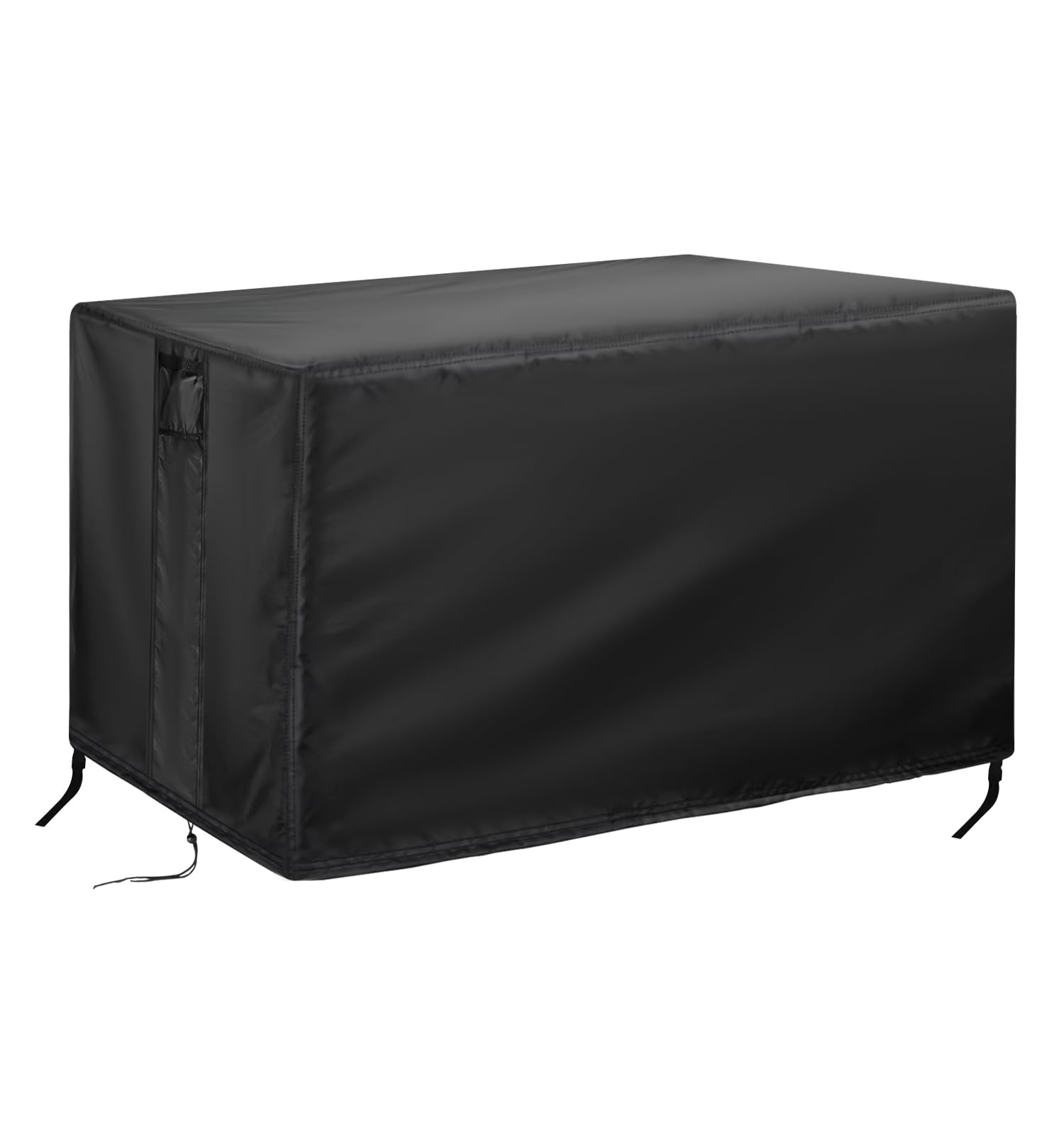 Ultifore Rectangular Fire Pit Cover Waterproof, 500D Heavy Duty Patio Fire Pit Cover with Air Vent & Buckles, UV-resistant Outdoor Protector for Garden Fire Table, 127x97x58cm