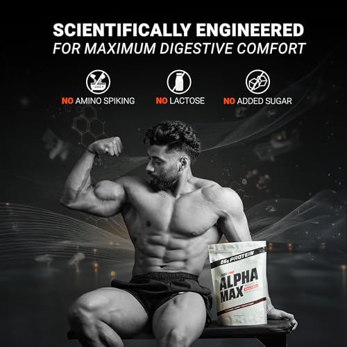 Image of FUELONE Alpha Max Protein Powder (Cold Coffee, 1kg / 2.2lbs) | 26g Protein Per Scoop