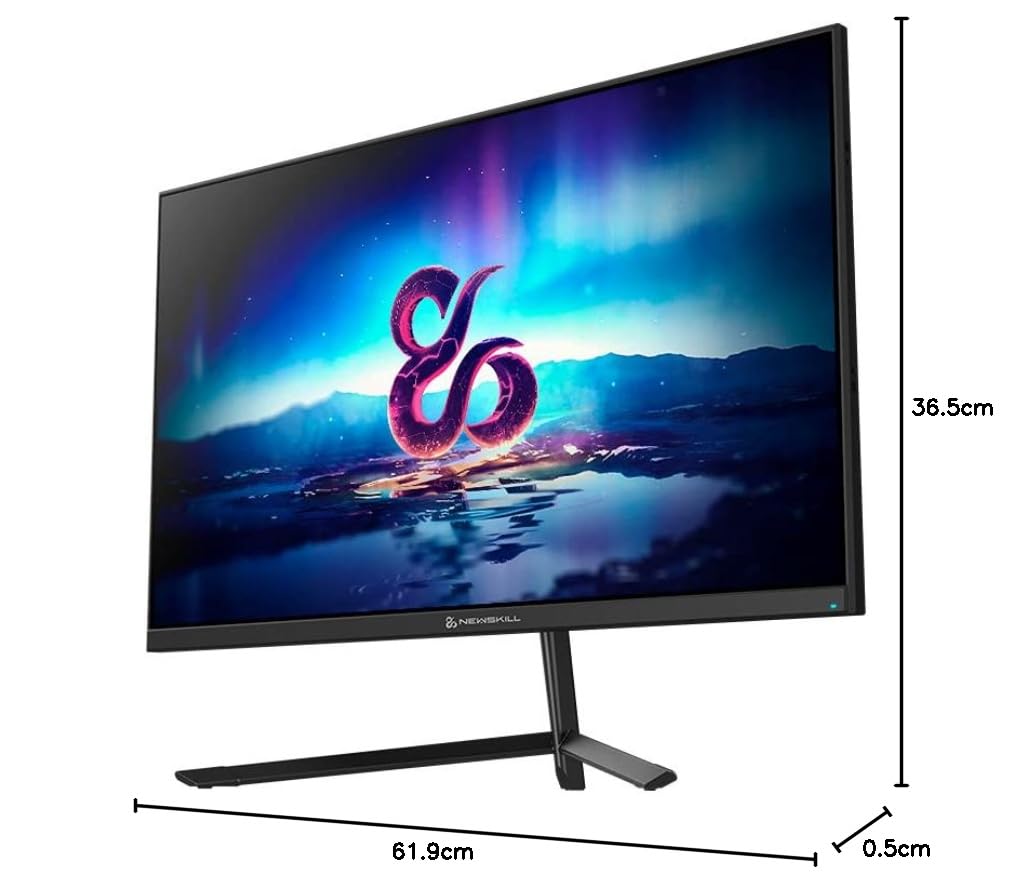 Newskill Icarus 27 Pollici QHD 165Hz Monitor Gaming, Nero