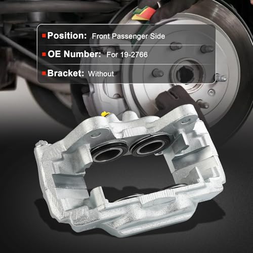 Image of cciyu Front Right Brake Caliper Assembly 19-2766 2003 2004 2005 2006 2007 2008 2009 For Lexus For GX470,2003 2004 2005 2006 2007 2008 2009 For Toyota For 4Runner