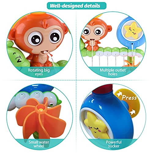 image for GOODLOGO Bath Toys for Toddlers 1-3 Age 1 2 3 4 Year Old Boys Girls To