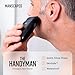 MANSCAPED® The Handyman™ Compact Face Shaver – Portable Men’s Travel Facial Hair Groomer, Cordless Electric Razor with USB-C Rechargeable Battery, Waterproof, Long-Hair Leveler & Foil Blades MANSCAPED® The Handyman™ Compact Face Shaver – Portable Men’s Travel Facial Hair Groomer, Cordless Electric Razor with USB-C Rechargeable Battery, Waterproof, Long-Hair Leveler & Foil Blades