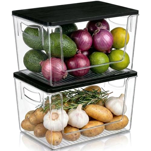 Pantry Organizers Storage, Under Sink Organizer Trash Bag Holder with