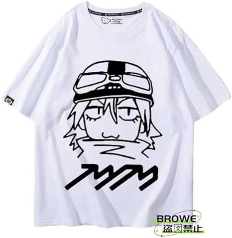 Amazon.co.jp: [ZYNE] フリクリ Flcl Tシャツ 半袖 ティーシャツ 夏服