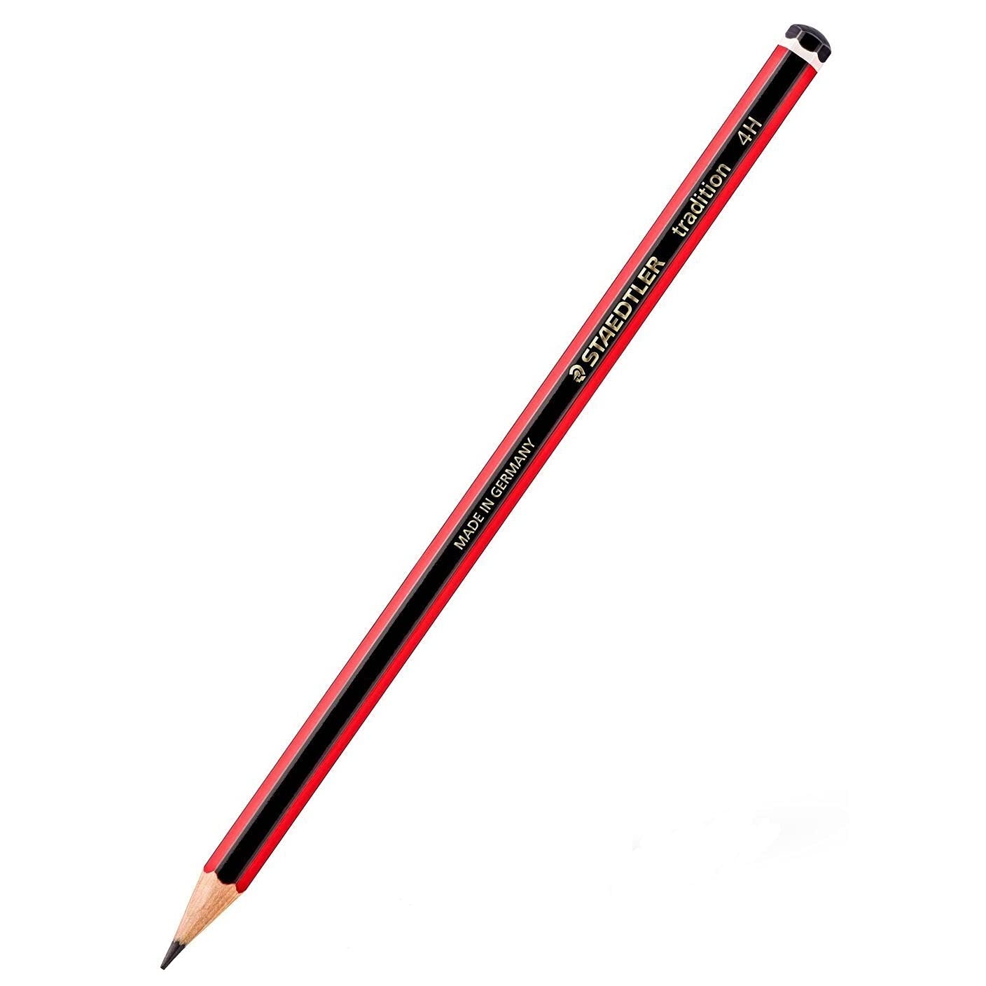 STAEDTLER 110-4H Tradition Graphite Pencil for Drawing & Sketching - 4H (Box of 12)