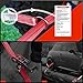 Car Tie Down Straps for Trailers (4PK) – 2'' X 96'' Tire Webbing with Flat Hooks for Easy Tire Securing on Cars, SUVs, Jeeps, or Sports Cars