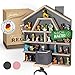 Produktbild STERNFELD Magnetisches Tonie Regal für Toniebox & Tonies Hörfiguren - Vormontiertes Toniebox Regal [60x50cm] - Nachhaltiges, Kinderzimmer - mit abgerundeten Ecken