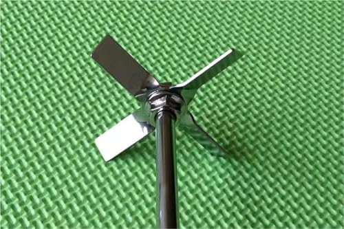 Varilla con cuchilla agitadora helice de 40mm para agitación en laboratorio 4