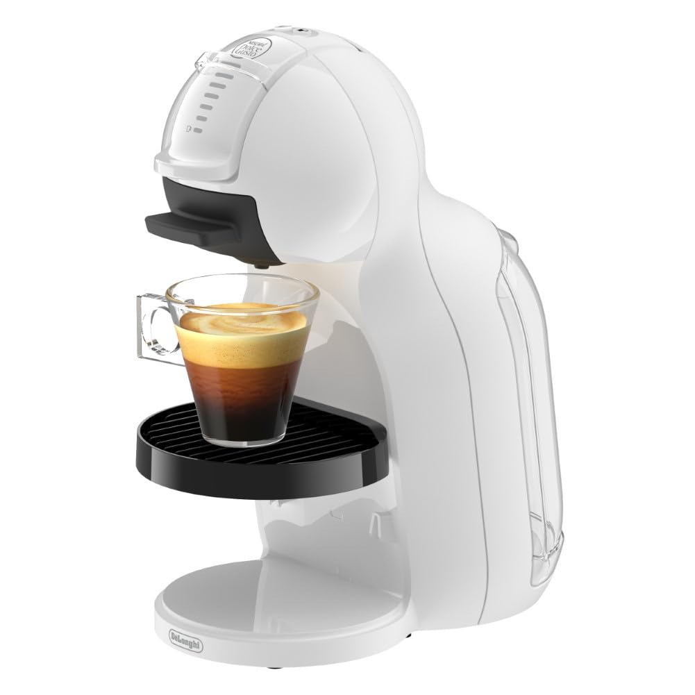 De'Longhi Nescafé Dolce Gusto Mini Me 2 – Macchina da Caffè a Capsule Compatta, Spegnimento Automatico, Bevande Calde e Fredde, Pressione 15 Bar, Bianca (EDG335.W)