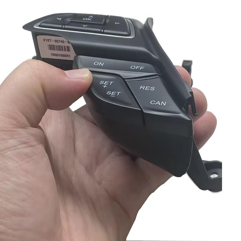Cruise Control Switch for Focus 3 Cruise Buttons Car Multi-Function Steering Wheel Control Button with Cables