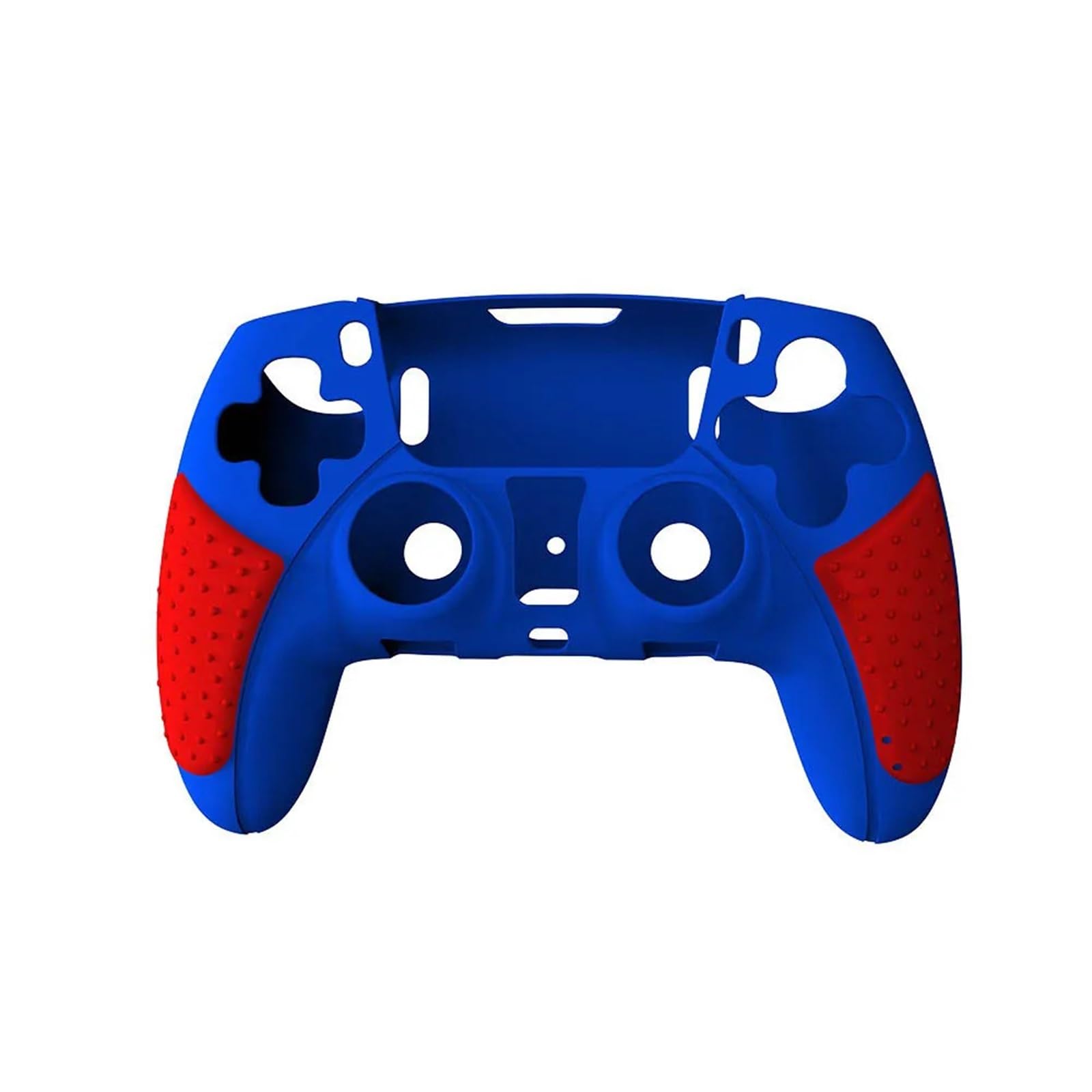 10 STÜCKE Abdeckung for PS5 for DualSense for Edge for Elite Griff Silikonabdeckung Anti-Rutsch-Anti-Kratzer Spielgriff Schutzhülle(Blue)