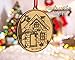 Our New Home 2018 or Any Year Christmas Ornament Personalized New House Engraved