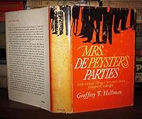 Mrs. de Peyster's Parties,: And Other Lively Studies From The New Yorker B0007DPCBC Book Cover