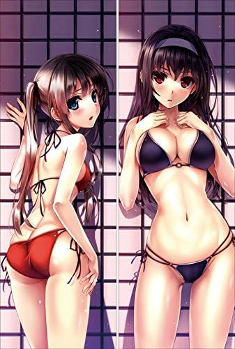 Amazon 彩乃り心 アニメ ビキニの女の子 抱き枕カバー 150 50cm アニメ 萌えグッズ 通販