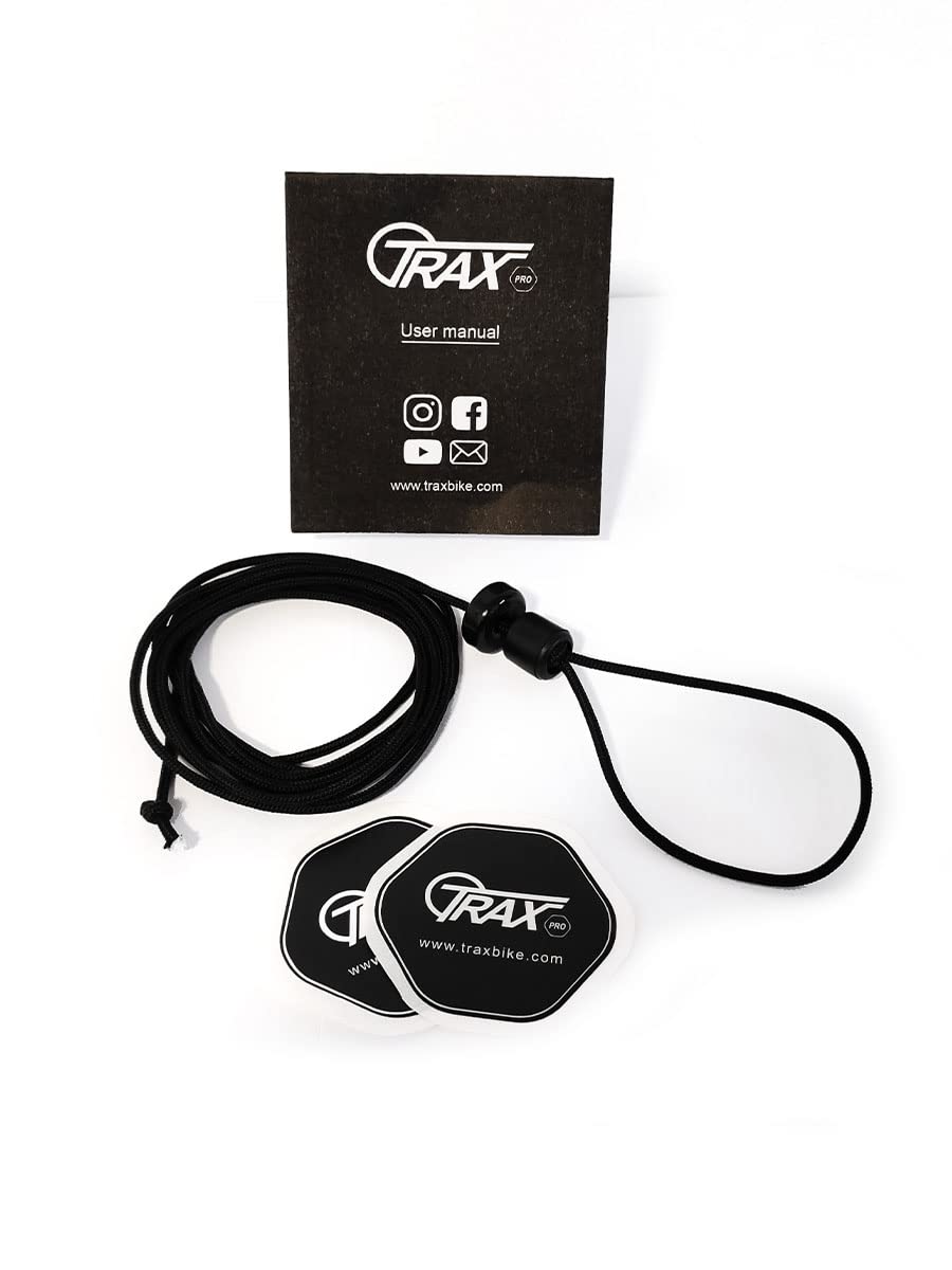 TRAX Pro Replacement Cable for Bike/Cycle/E-Bike Adult Unisex Black One Size