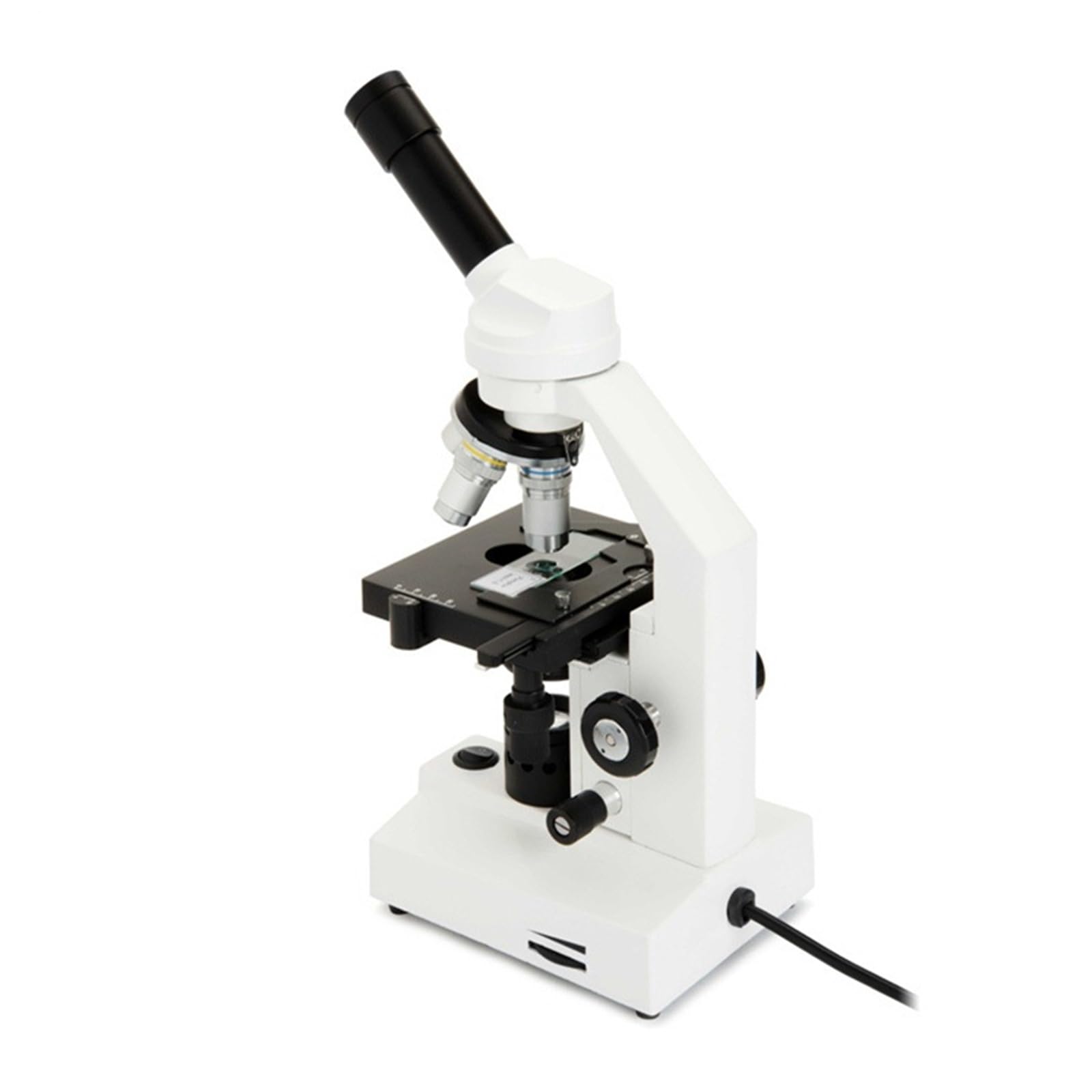 Microscopio Microscopio biológico monocular de 1600 aumentos for laboratorio con aumento HD, material didáctico for estudiantes