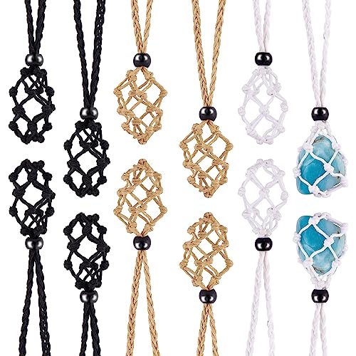 Cuerda de collar ajustable para llevar tus piedras y cristales favoritos a diario 2