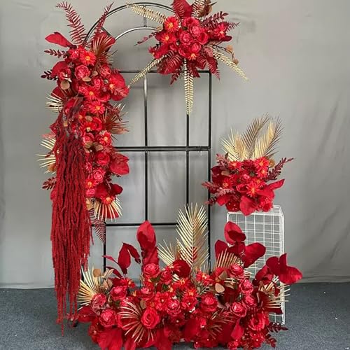 Amaranto seco natural 60-80 cm color rojo oscuro miniatura 6