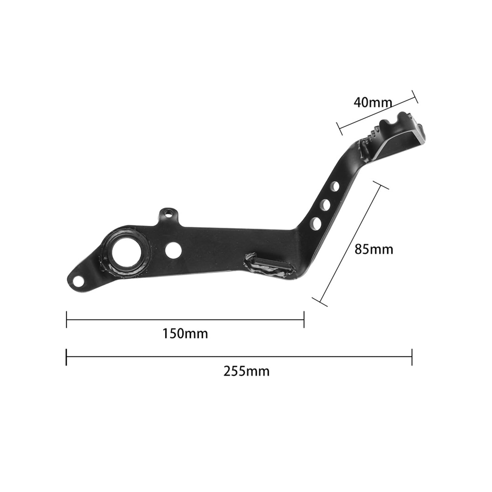 Generisch Kupplungshebel für Motorräder Zubehör für BMW F750GS F850GS (2018–2023): Hinterrad-Fußbremshebel(F750GS LOGO)