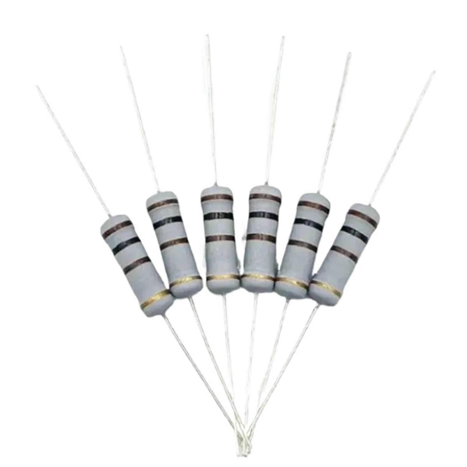 VKvmNYlxx 50 x 5W 5W Resistors 100 120 150 180 200 220 240 270 300 330 360 390 430 470 510 560 620 680 750 820 911 0 RK Ohh M(510 Ohm 5W (50pcs))