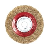 FONDOTIN Brosse Métallique pour Touret Roue de Polissage Acier Inoxydable pour Décapage ...
