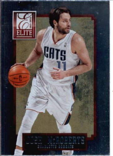 2013/14 Panini Elite Basketball Card # 12 Josh McRoberts Charlotte Bobcats