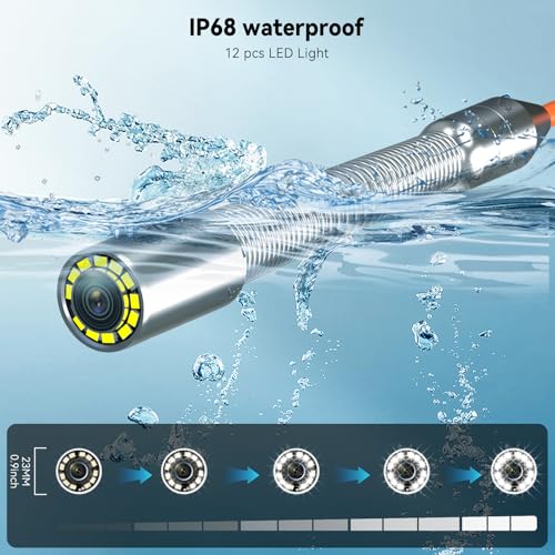 GAMWATER Caméra Endoscopique, Caméra d'inspection – vue 4