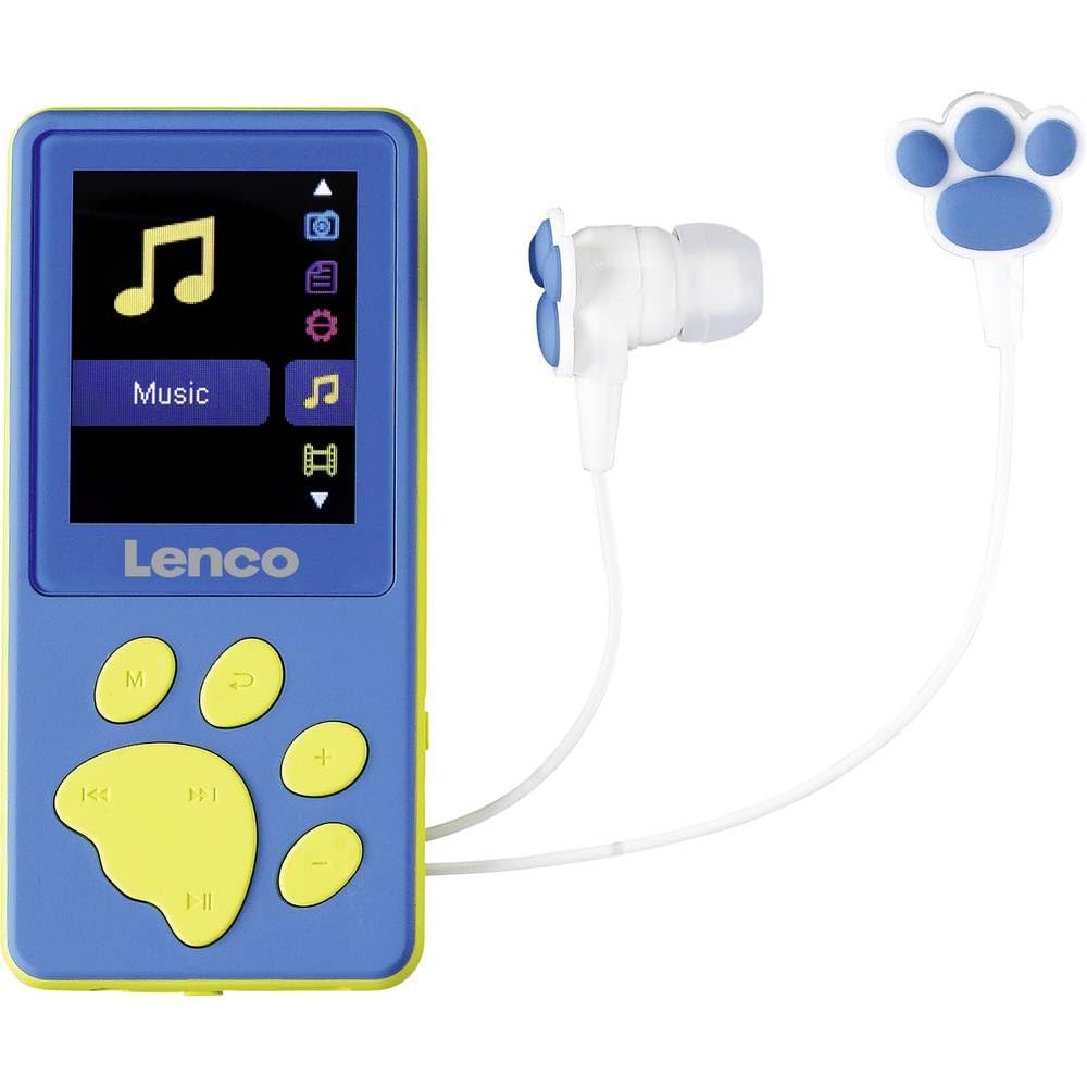 Lenco Xemio-560 Lecteur MP4 8 Go Mémoire écran LCD Bleu