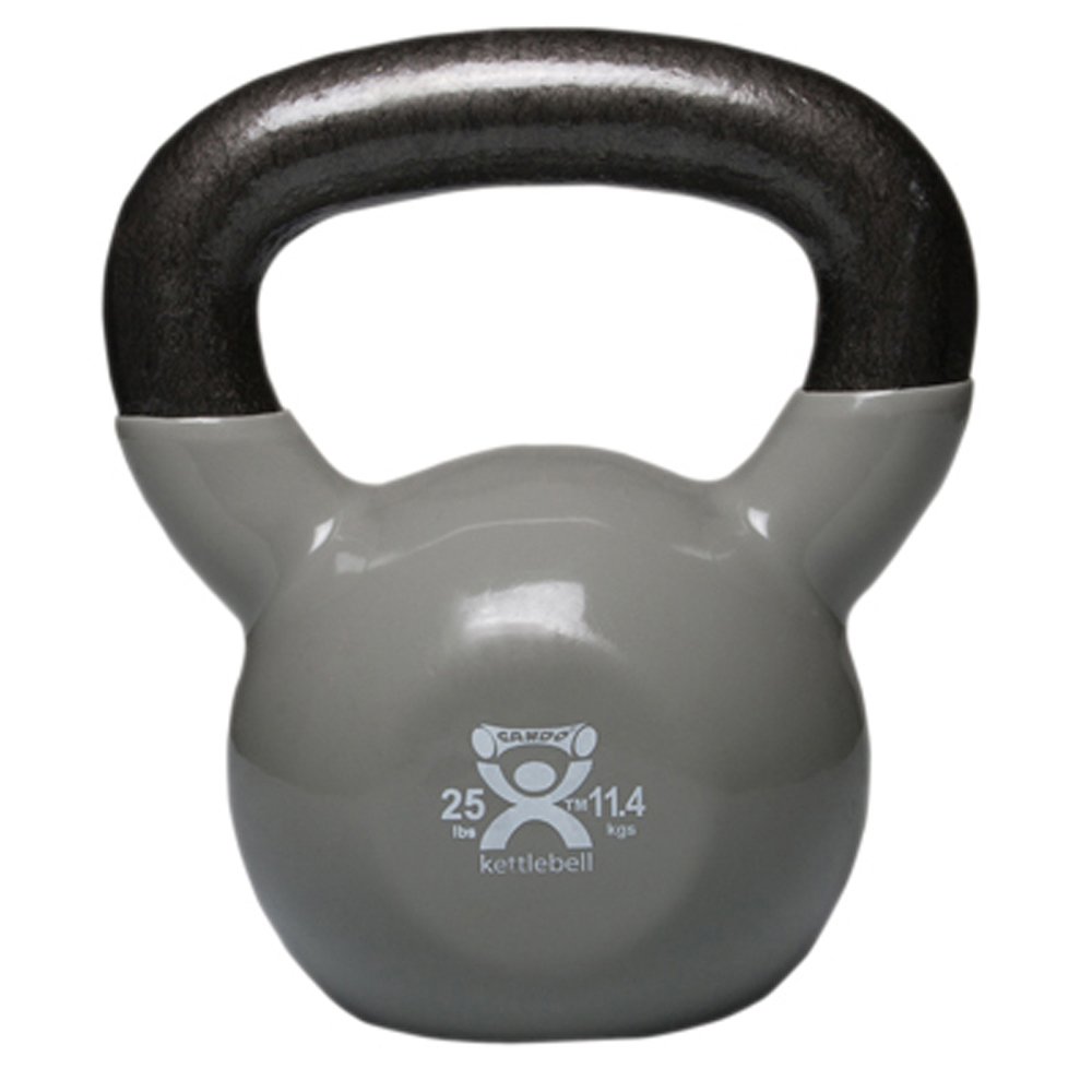 Kettlebell in ghisa - 4 kg - Nero/Rosso