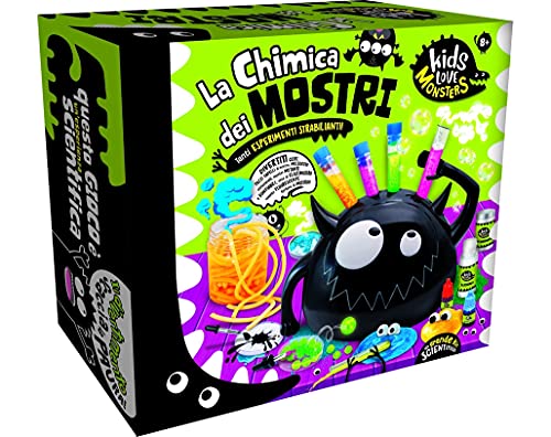 Liscianigiochi - Kids Love Monsters Chemical Monster jogo, multicolor, 33 x 12,7 x 38 cm (82773)