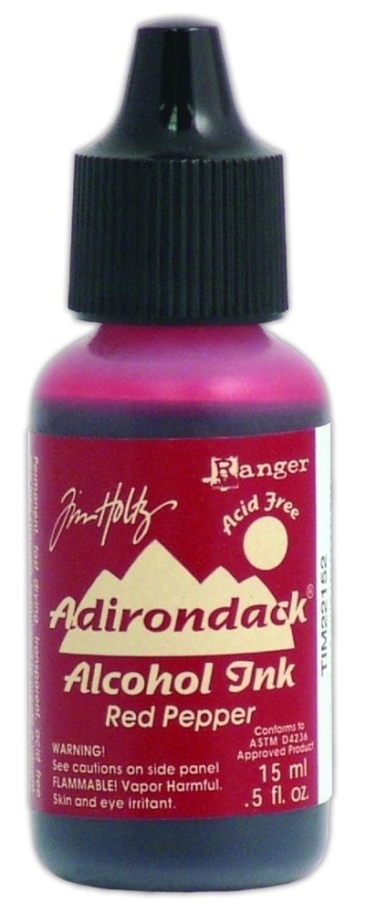Ranger Tim Holtz TIM22152 Adirondack Alcohol Ink, Red Pepper, 0.5oz
