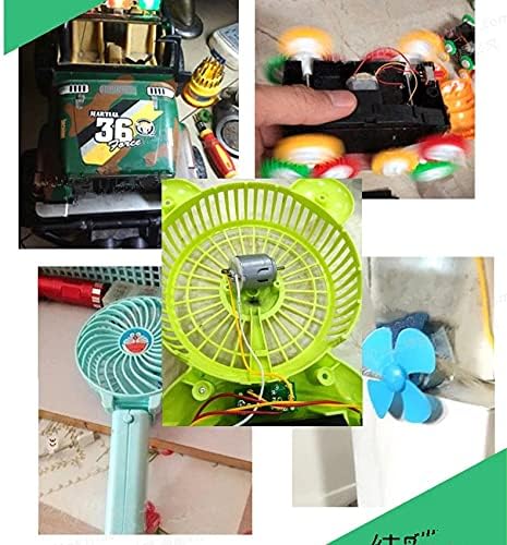 Miniatura 6 de Fielect 1 unids Motor DC 1.5-6V 5000-20000RPM Micro Motor Mini Motor Motor Eléctrico Eje Redondo para RC Barco DIY Avión Juguetes Modelo DIY Hobby